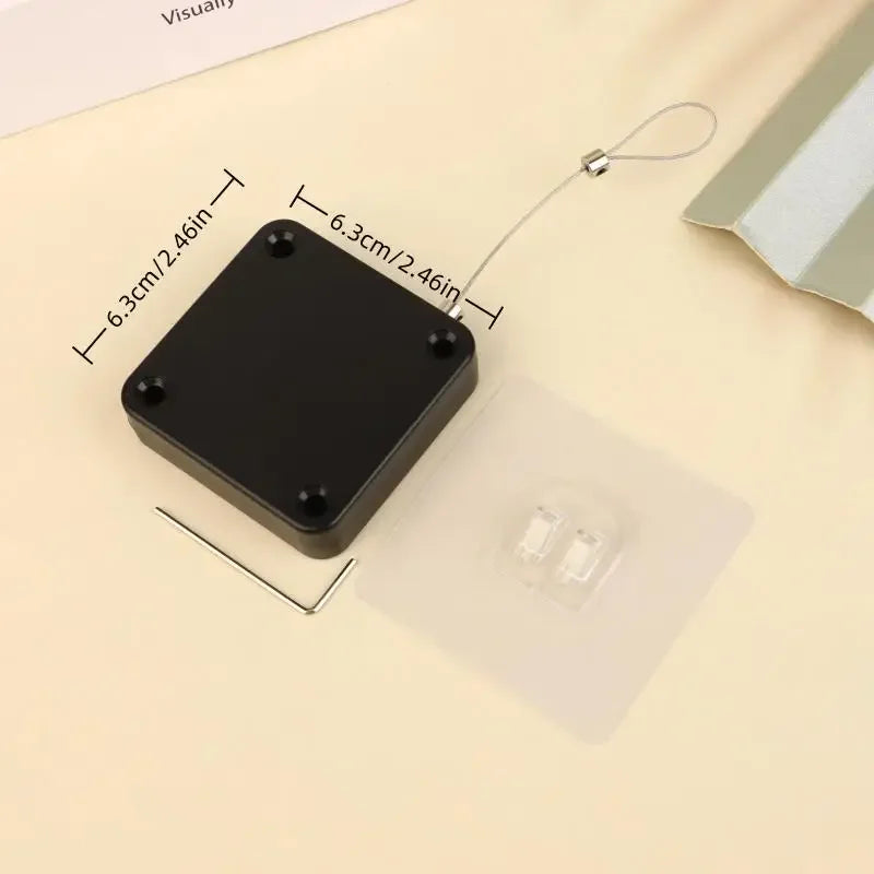 Automatic Sensor Door Closer Punch-Free Adjustable Surface Door Stopper Automatically Close Door Bracket Closer Home Improvement