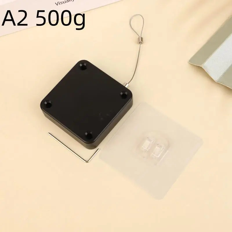 Automatic Sensor Door Closer Punch-Free Adjustable Surface Door Stopper Automatically Close Door Bracket Closer Home Improvement